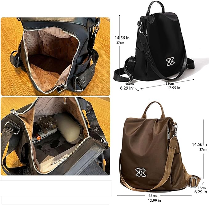 Stylish theft-resistant multifunctional bag